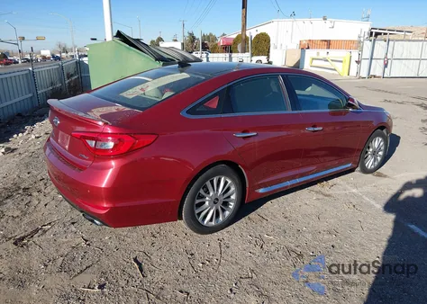 2015 Hyundai Sonata Limited z USA, uszkodzony, nr VIN 5NPE34AF6FH029361